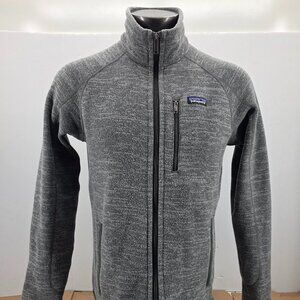 Patagonia Men's Performance Better Sweater Full Zip  Stonewash Grey M